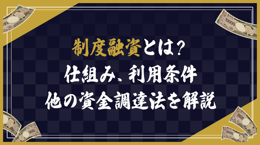 制度融資とは？仕組み、利用条件、他の資金調達法を解説